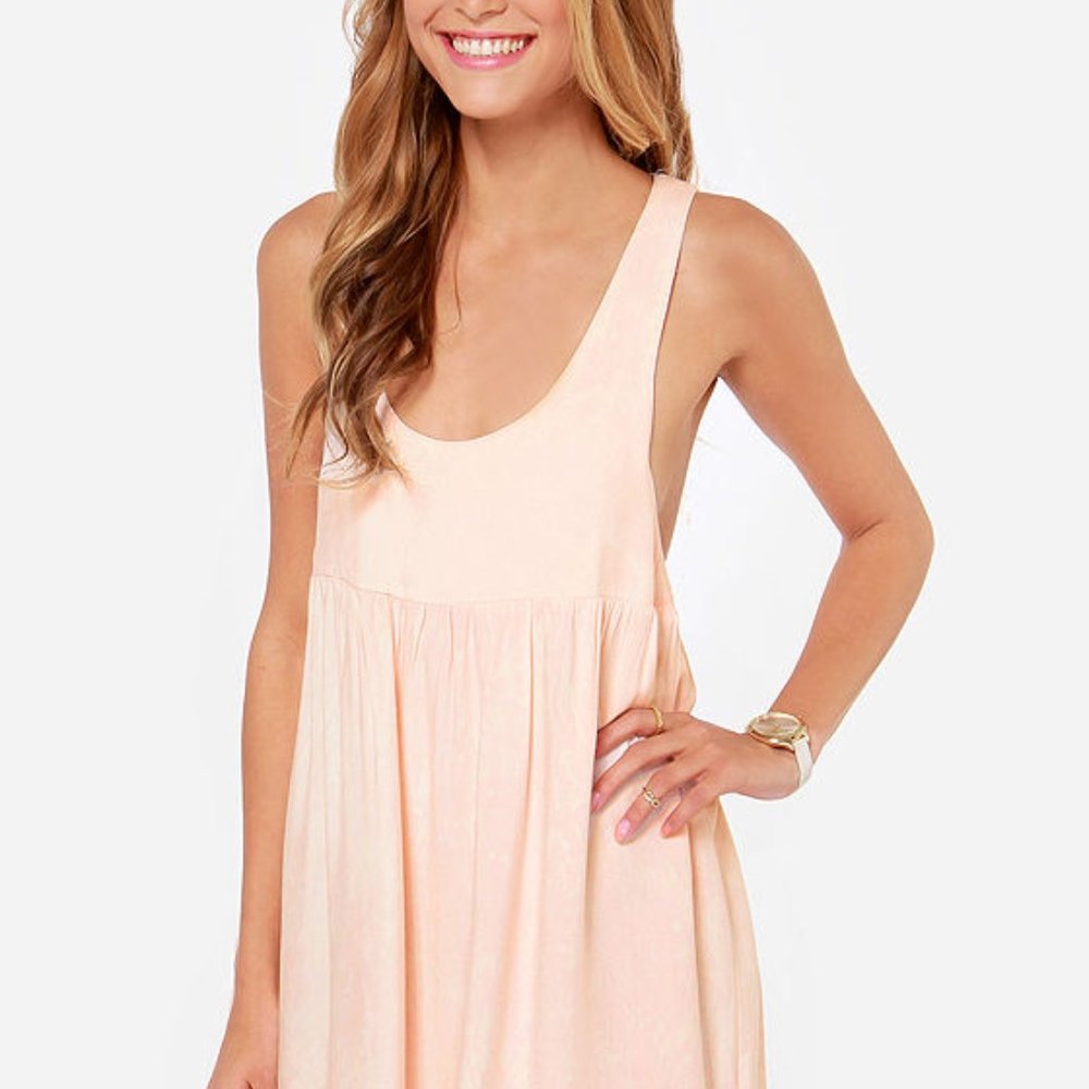 Volcom Pink Baby Doll dress
